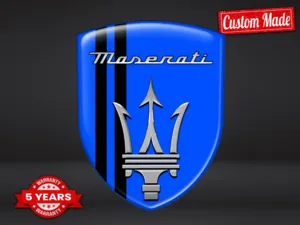 Maserati Wasserfestes Etikett Stilvoll Anpassbar Design